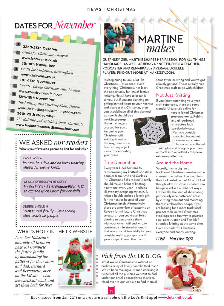 Lets Knit Issue 98 215 - 輕描淡寫(xiě) - 輕描淡寫(xiě)