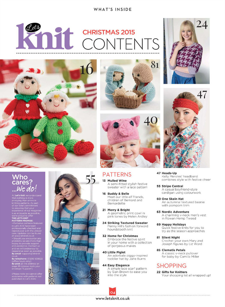 Lets Knit Issue 98 215 - 輕描淡寫(xiě) - 輕描淡寫(xiě)