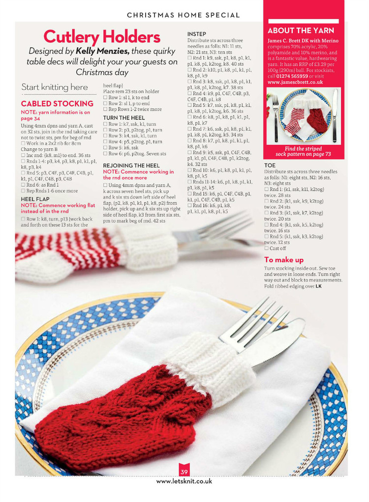 Lets Knit Issue 98 215 - 輕描淡寫(xiě) - 輕描淡寫(xiě)