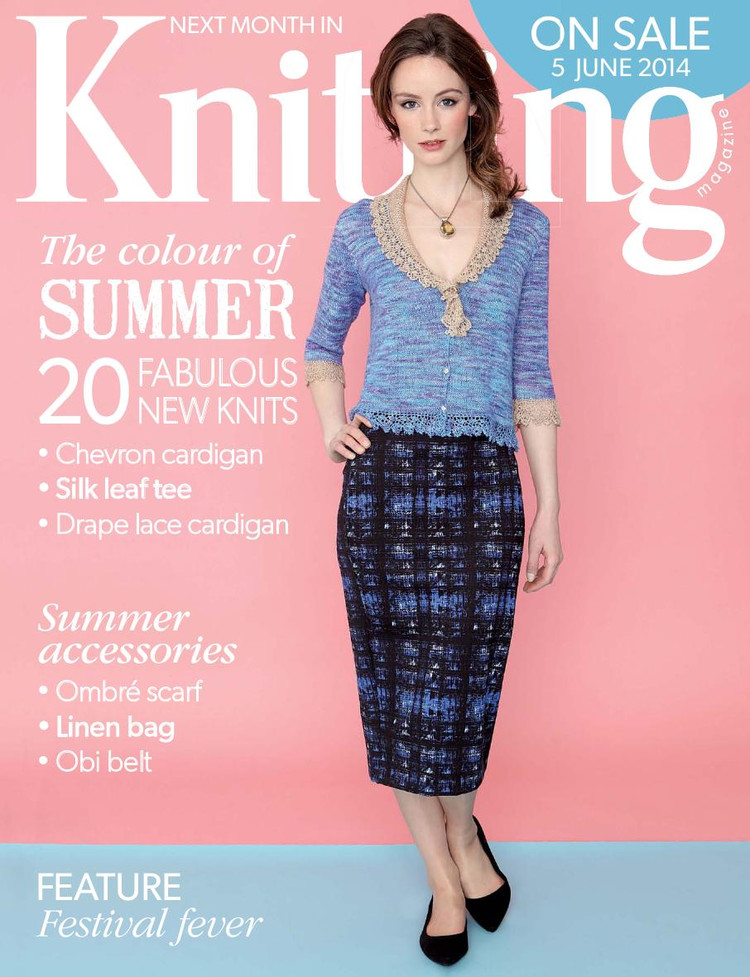 Knitting Magazine  June 2014 - 輕描淡寫 - 輕描淡寫
