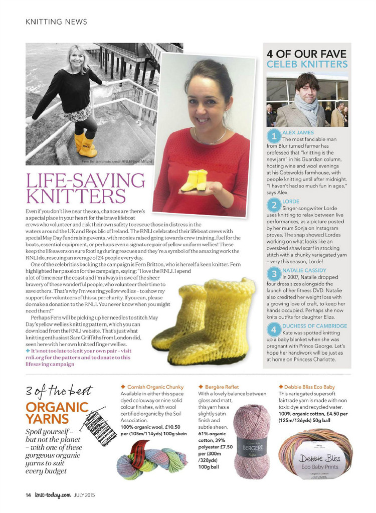 Knit Today Issue 113 2015 - 輕描淡寫 - 輕描淡寫