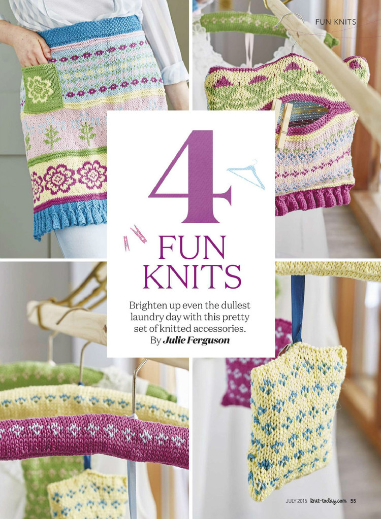 Knit Today Issue 113 2015 - 輕描淡寫 - 輕描淡寫