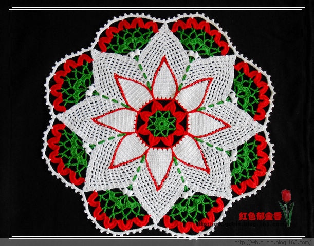 玩蕾絲（二） - 紅色郁金香 - 我的博客