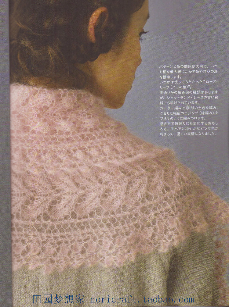 設(shè)得蘭少女系列棒針蕾絲編織 日本嶋田 俊之 - 壹一 - 壹一的博客