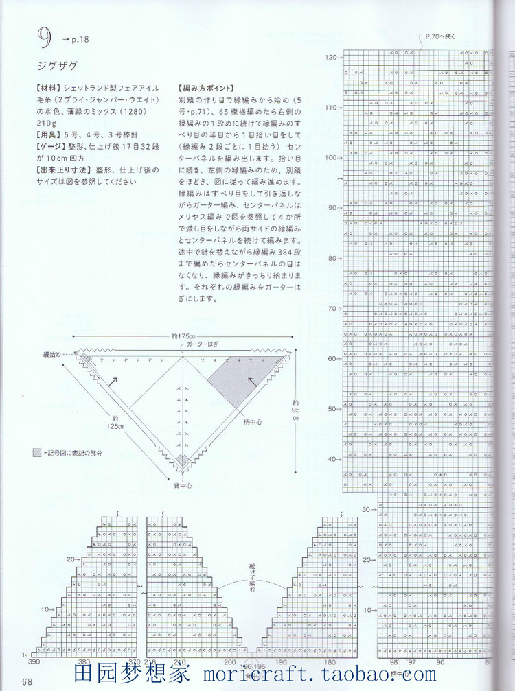 設(shè)得蘭少女系列棒針蕾絲編織 日本嶋田 俊之 - 壹一 - 壹一的博客