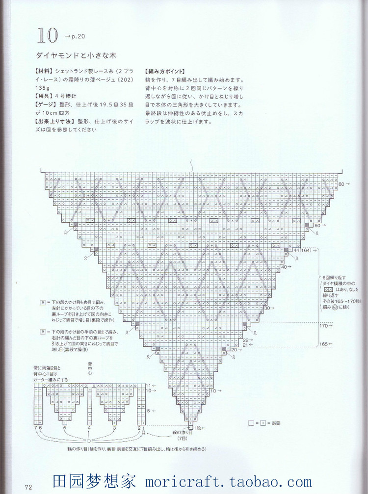 設(shè)得蘭少女系列棒針蕾絲編織 日本嶋田 俊之 - 壹一 - 壹一的博客