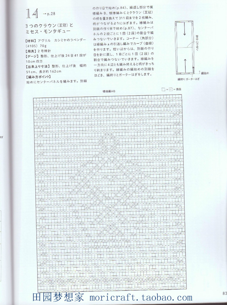 設(shè)得蘭少女系列棒針蕾絲編織 日本嶋田 俊之 - 壹一 - 壹一的博客