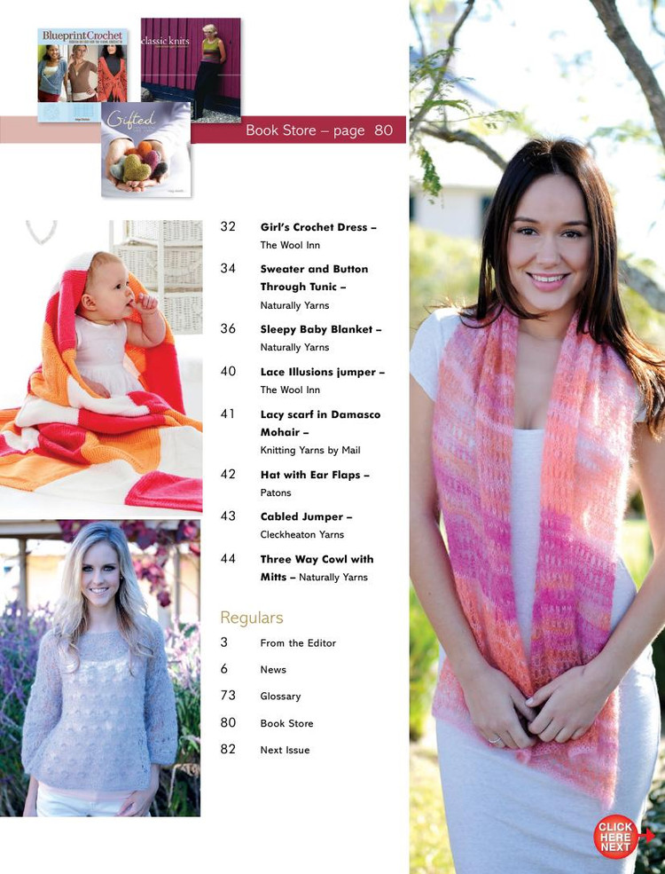 Australian Knitting  Volume 6 No3 2014 - 輕描淡寫 - 輕描淡寫