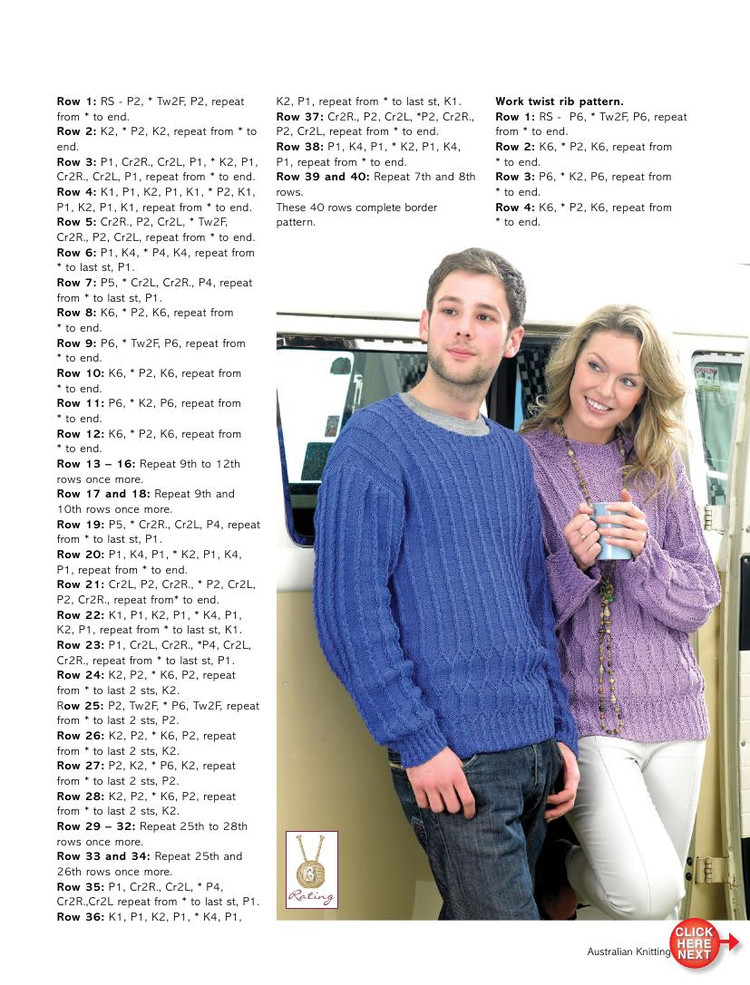 Australian Knitting  Volume 6 No3 2014 - 輕描淡寫 - 輕描淡寫