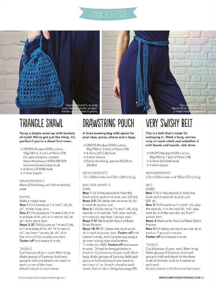 Simply Crochet Issue 39 - 輕描淡寫 - 輕描淡寫