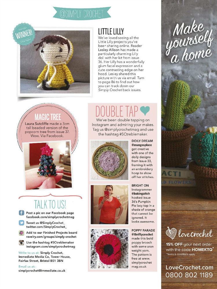 Simply Crochet Issue 39 - 輕描淡寫 - 輕描淡寫