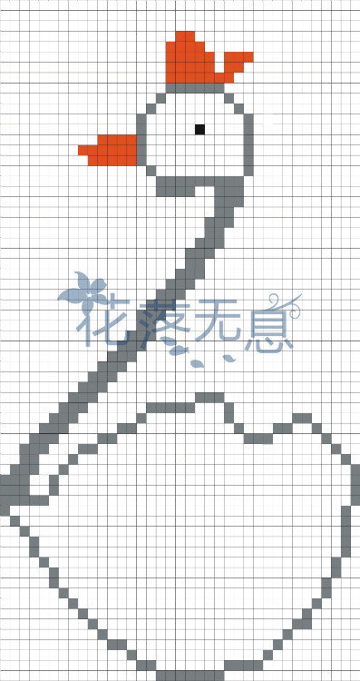 天鵝湖 -- 超萌天鵝背心（2014.31） - 花落無息 - 花落無息