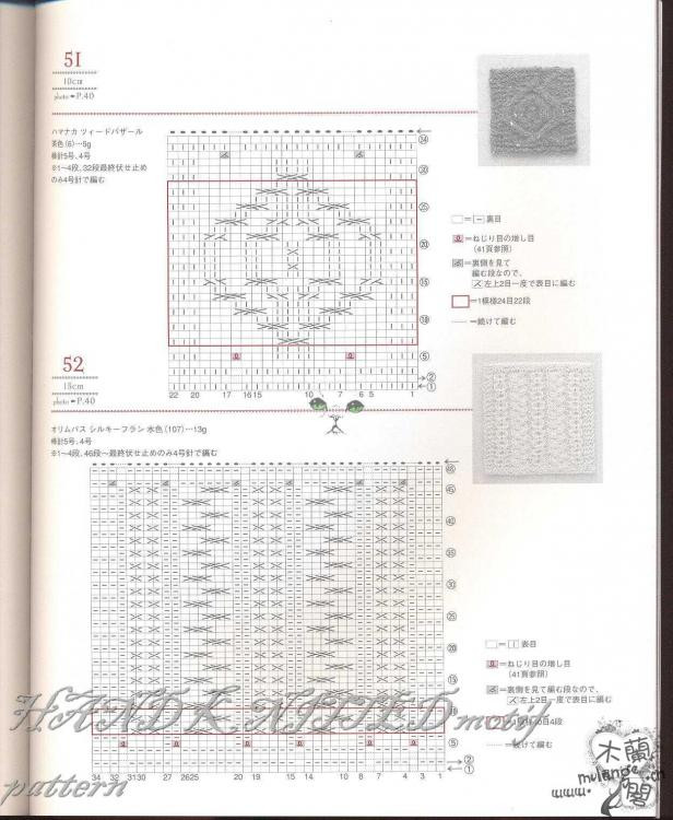 毛衣的基本花樣 - mikha_ya - mikha_ya的博客