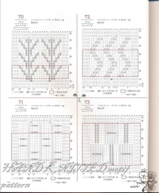 毛衣的基本花樣 - mikha_ya - mikha_ya的博客