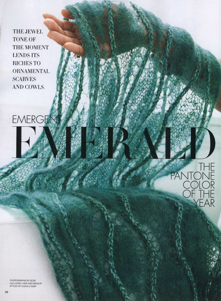 Vogue Knitting 2013 秋 - 紫蘇 - 紫蘇的博客