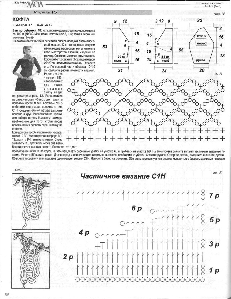 【轉(zhuǎn)載】Журнал мод № 578 2014  - 荷塘秀色 - 茶之韻