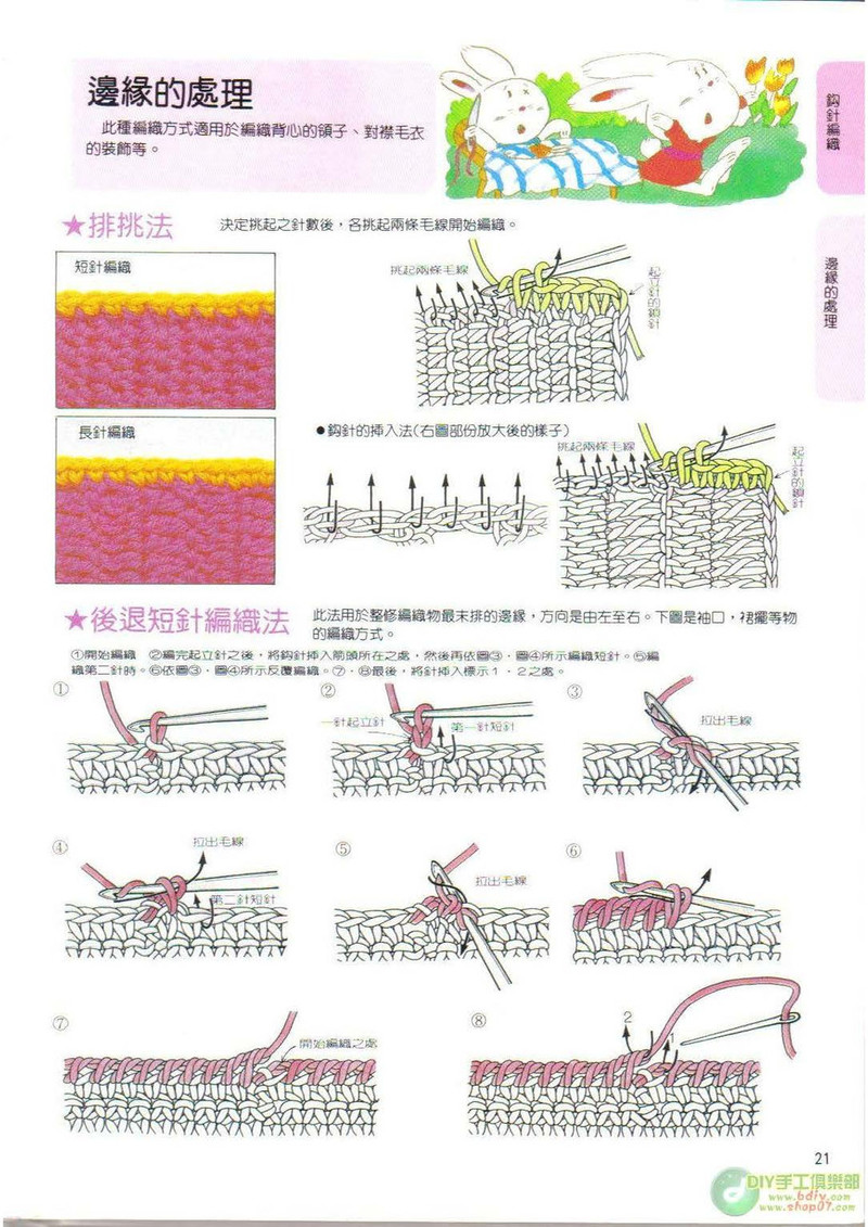 棒針鉤針阿富汗針基礎(chǔ)篇 - li98929 - 老妖兒的博客