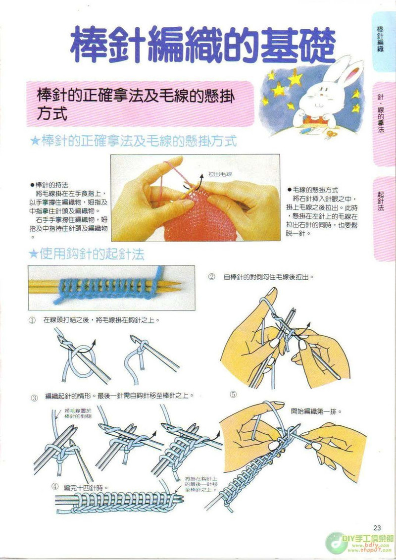 棒針鉤針阿富汗針基礎(chǔ)篇 - li98929 - 老妖兒的博客