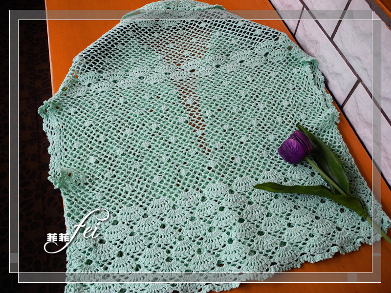 【菲菲手工】初荷---夏日百搭小披~~~~云素麻棉任務篇 - 飄雨菲菲 - 飄雨菲菲de編織樂園
