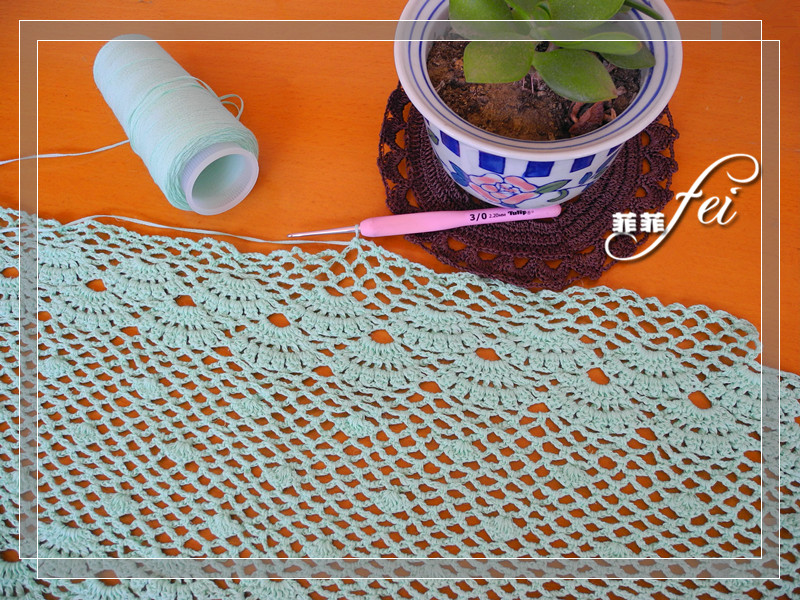 【菲菲手工】初荷---夏日百搭小披~~~~云素麻棉任務篇 - 飄雨菲菲 - 飄雨菲菲de編織樂園