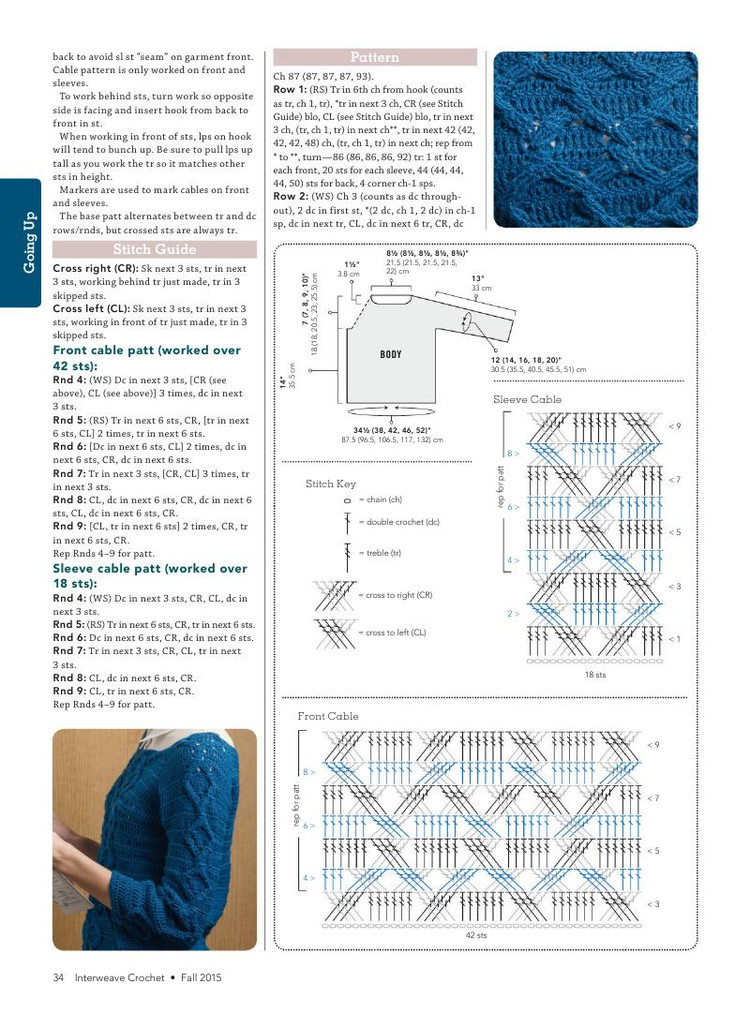 Interweave Crochet  Fall 2015 - 輕描淡寫 - 輕描淡寫