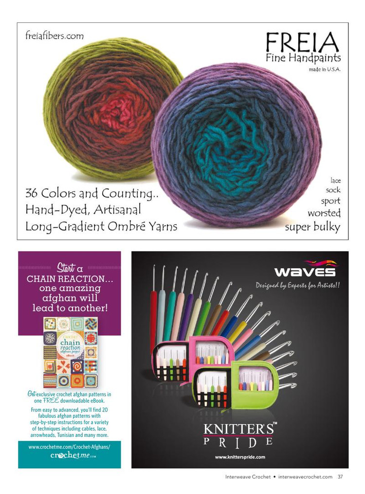 Interweave Crochet  Fall 2015 - 輕描淡寫 - 輕描淡寫