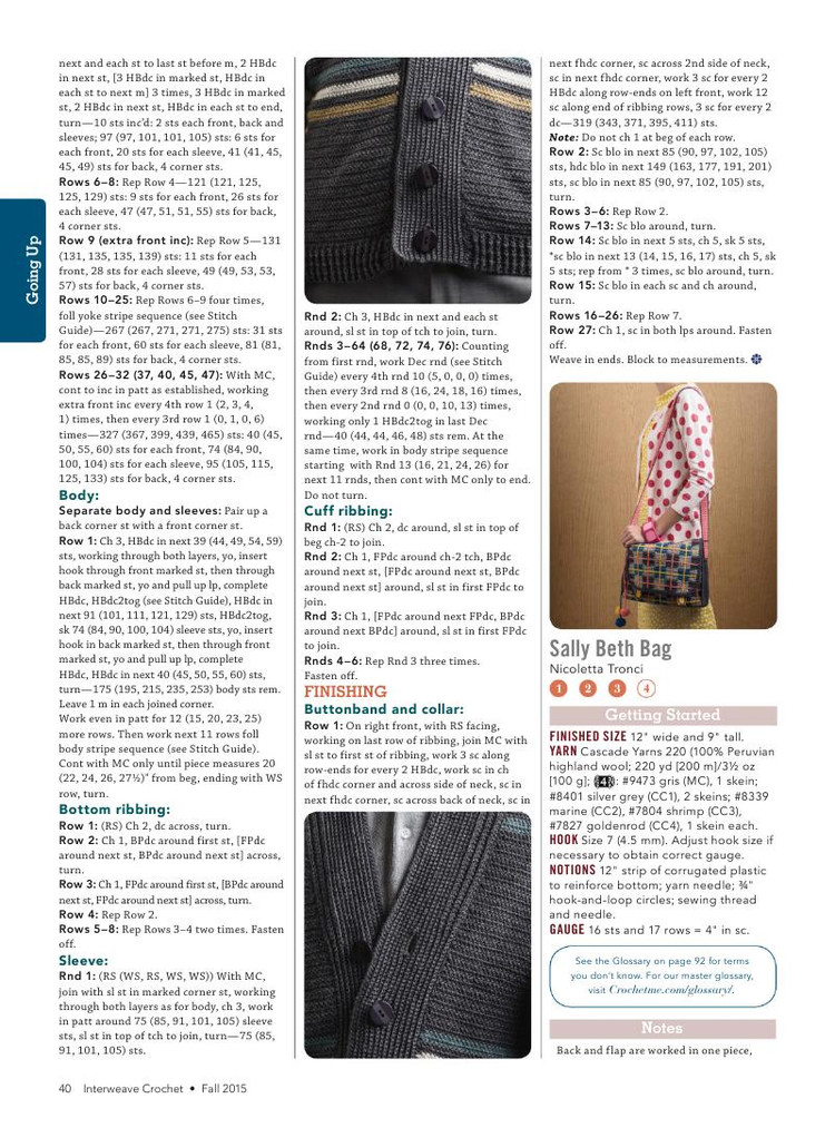 Interweave Crochet  Fall 2015 - 輕描淡寫 - 輕描淡寫