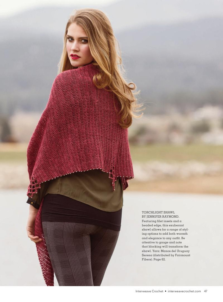 Interweave Crochet  Fall 2015 - 輕描淡寫 - 輕描淡寫