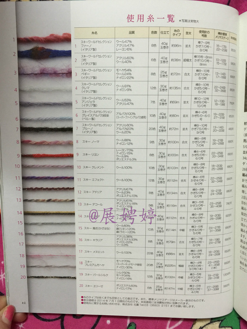 百度云完整超清晰版下載：すてきな手編み 2014~2015秋冬 (Let’s Knit series) - 展娉婷 - 展娉婷的鉤針世界