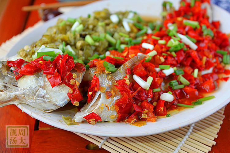 剁椒雙拼蒸烏魚 - 周太靚湯 - 周太靚湯
