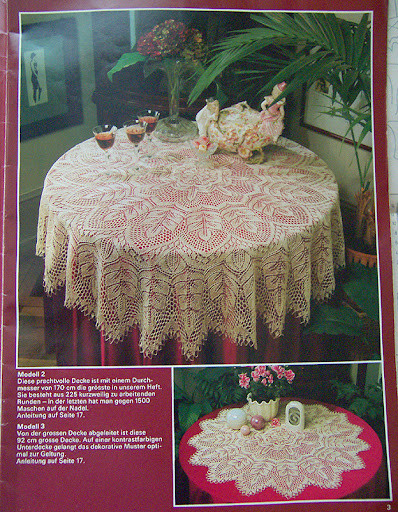 Orella 2, Spitzenstricken von Erich Engeln, 1984(1) - 木棉花 - 雨茫茫，霧茫茫，盼望花開，花已落……