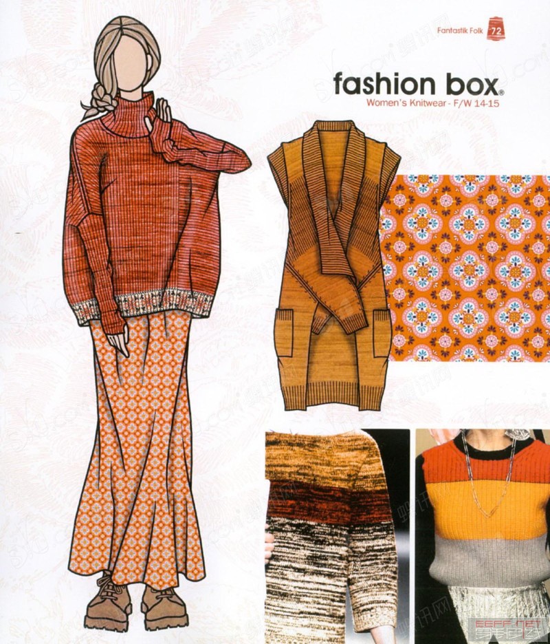 fashion box2014-15秋冬手稿 - 蕾妮 - 蕾雨軒