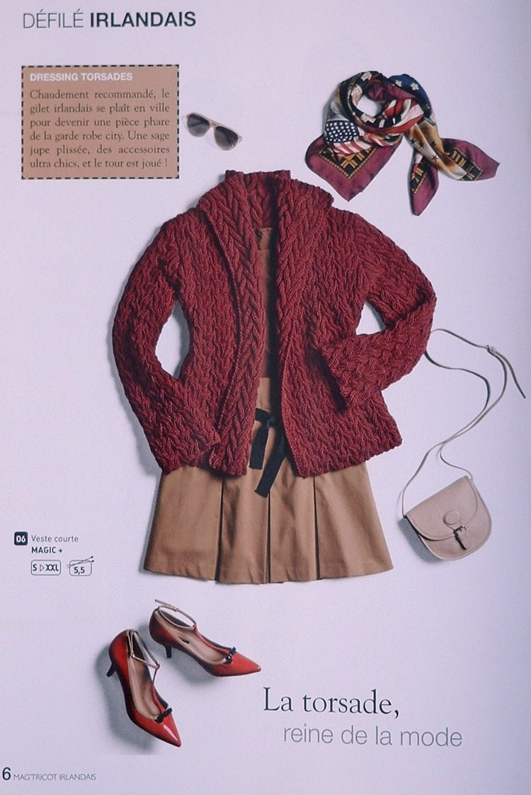 Bergere de France 159, Mag Tricot Irlandais - 輕描淡寫(xiě) - 輕描淡寫(xiě)