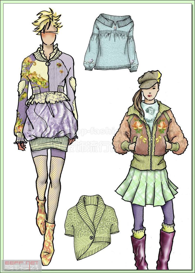 2000/2010 FASHION BOX針織手稿 - 蕾妮 - 蕾雨軒