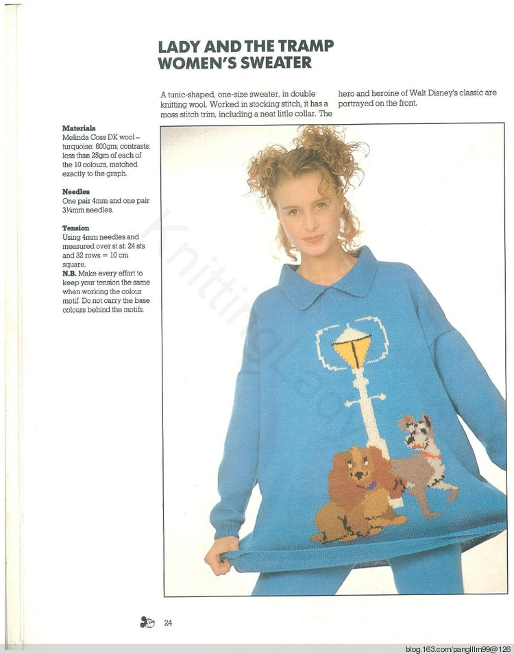 disney knits - 梨花帶雨翻譯 - 我的博客