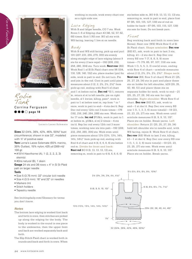 Knitscene  Spring 2016 - 輕描淡寫 - 輕描淡寫