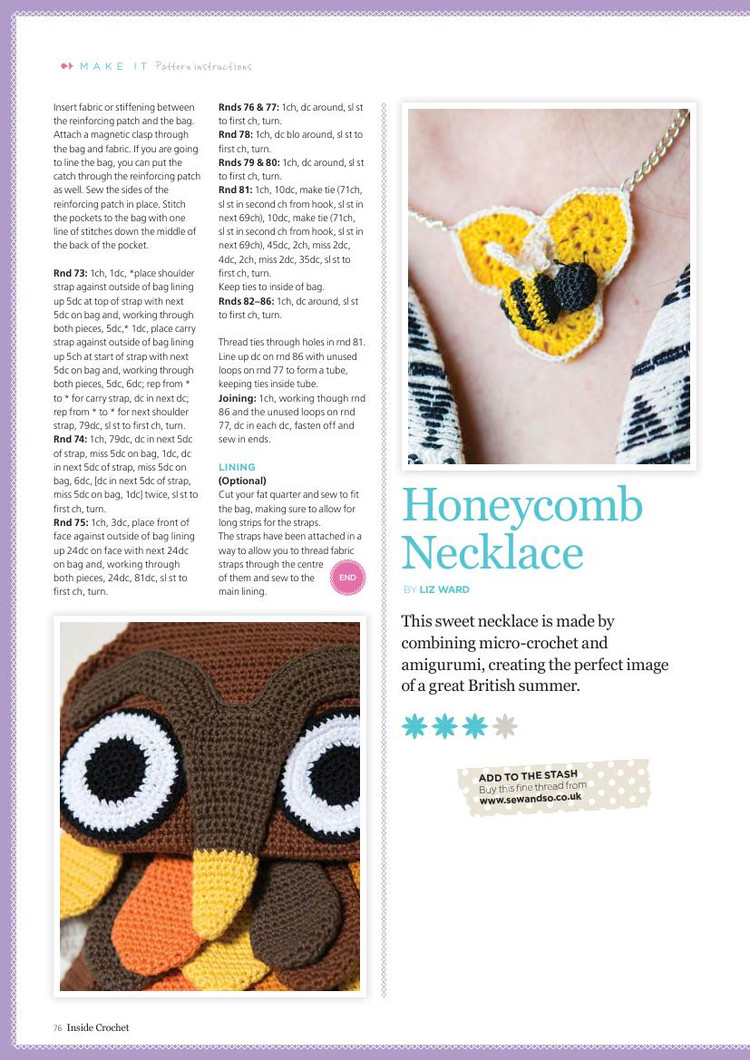 Inside Crochet №77 2016 - 輕描淡寫 - 輕描淡寫