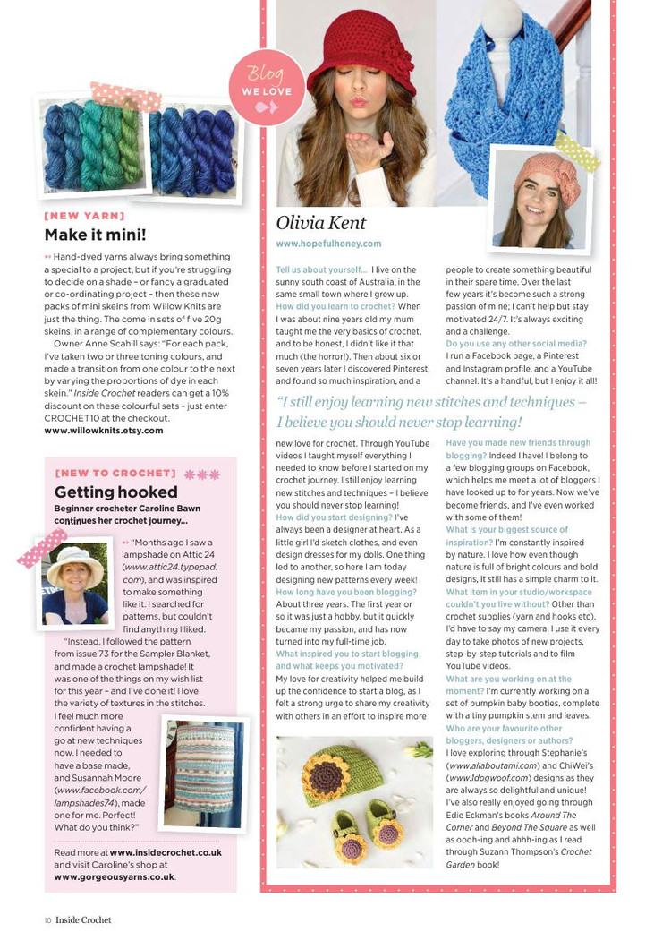 Inside Crochet №77 2016 - 輕描淡寫 - 輕描淡寫