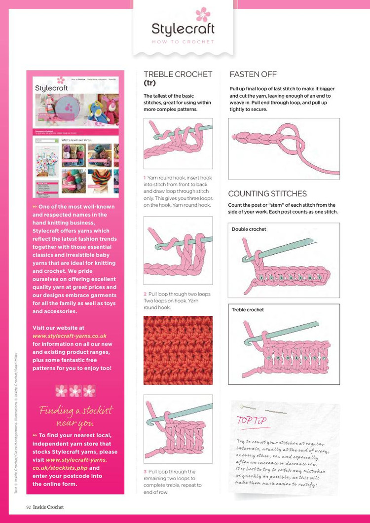 Inside Crochet №77 2016 - 輕描淡寫 - 輕描淡寫