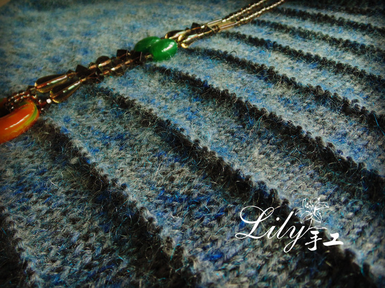 【Lily手工】--守望--仿外網(wǎng)大牌披肩式罩衫 - Lily - Lily的手工編織天地
