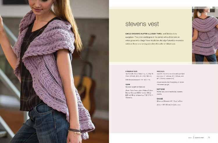 Unexpected Cables: Feminine Knitted Garments Featuring Modern Cable Knitting - 輕描淡寫 - 輕描淡寫