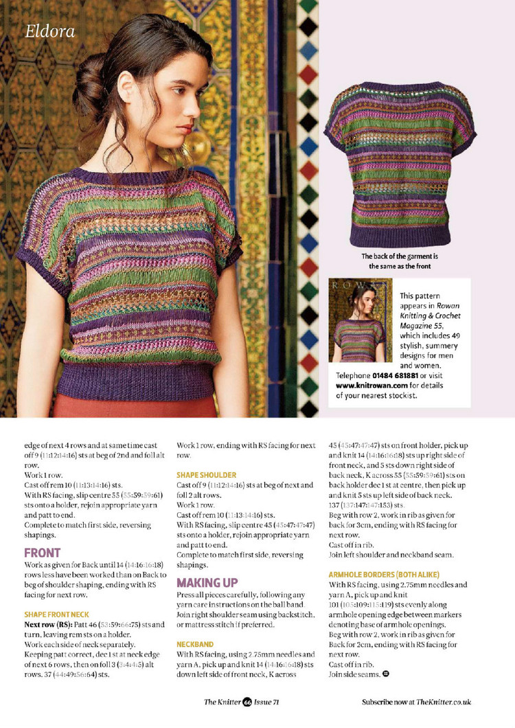 The Knitter №71 2014 - 壹一 - 壹一的博客