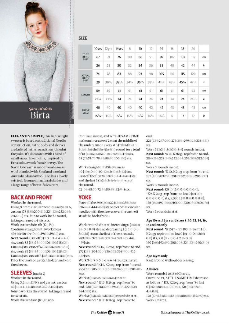 The Knitter №71 2014 - 壹一 - 壹一的博客