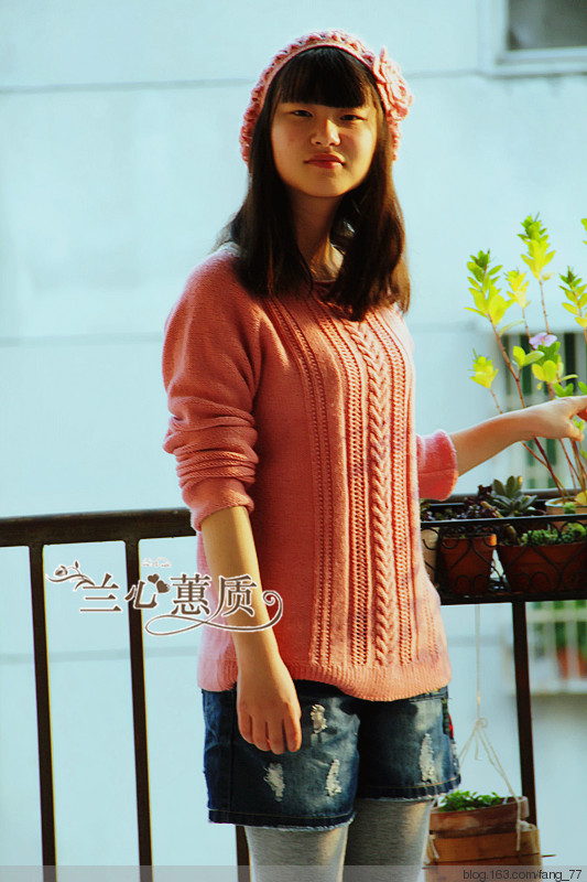 桃美人~~內(nèi)搭外穿都好看的牦牛絨套頭衫（蘭心蕙質(zhì)2015） - 蘭心蕙質(zhì) - 蘭心蕙質(zhì)藍云海