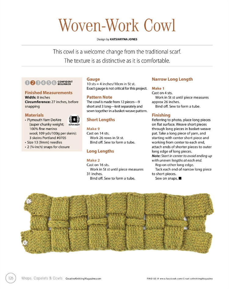 Creative Knitting  Fall Special 2014 - 輕描淡寫 - 輕描淡寫