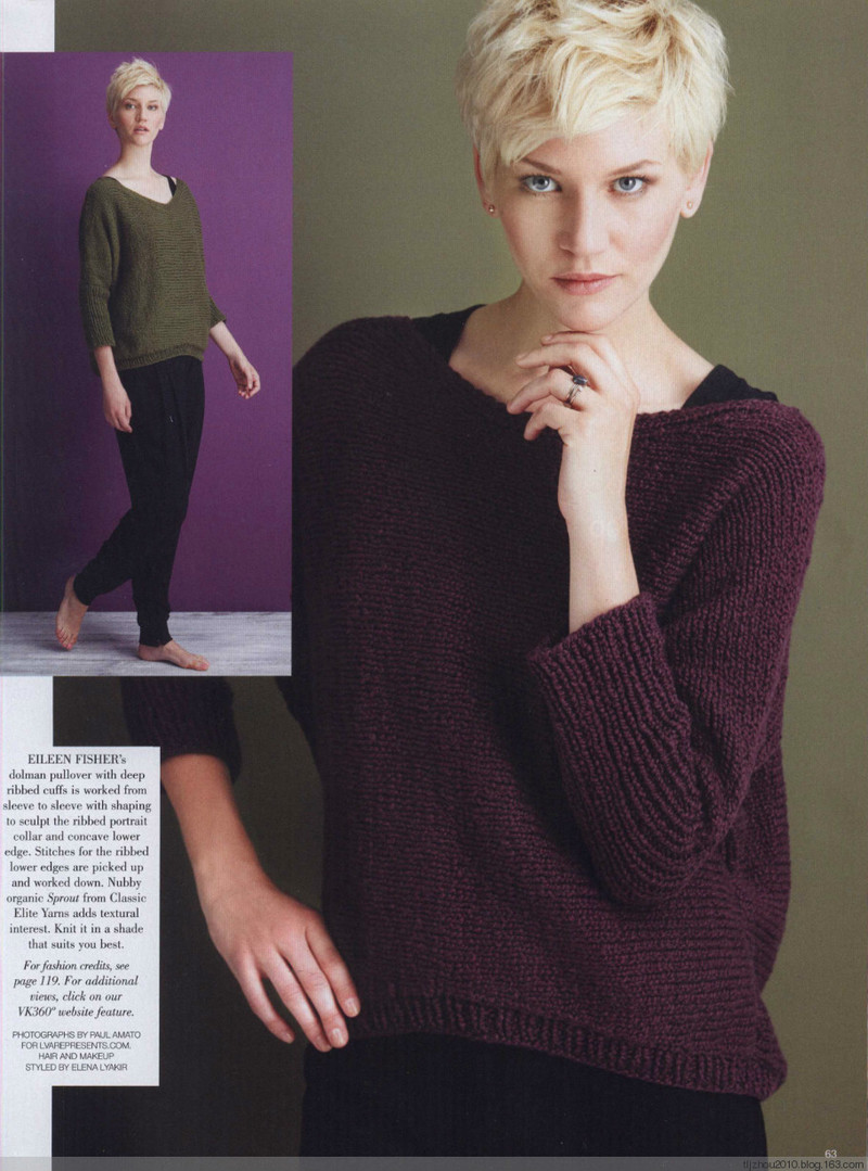 Vogue Knitting 2014 秋 - 紫蘇 - 紫蘇的博客