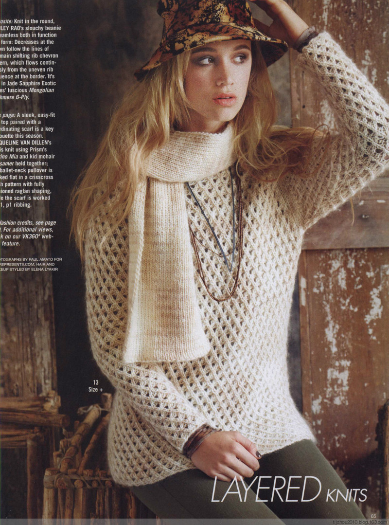 Vogue Knitting 2014 秋 - 紫蘇 - 紫蘇的博客