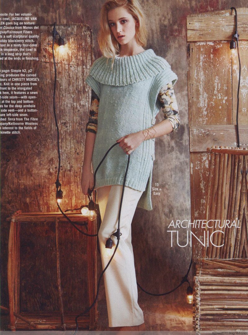 Vogue Knitting 2014 秋 - 紫蘇 - 紫蘇的博客