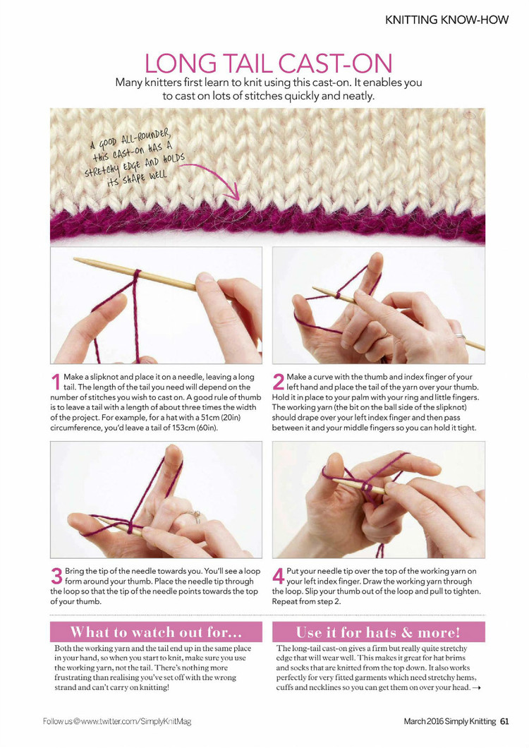 Simply Knitting №143 2016 - 輕描淡寫 - 輕描淡寫