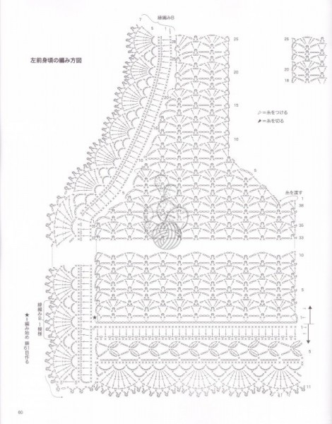 【菲爾手作】云岫--七分袖蕾絲開衫 - 菲爾 - 菲爾的編織博客